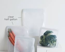 Image of Stasher bag easy to clean
