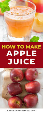 How To Make Apple Juice With A Juicer Healthy Easy Recipe Recipe Apple Juice Recipes Juicers Apple Juice Recipe Homemade Apple Juice
