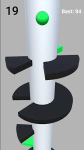 It says 'unlock 5 skins' to get . Helix Jump Jumping Ball Fall Tower Pour Android Telechargez L Apk