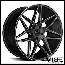 20 Gianelle Parma Black Concave Wheels Rims Fits Audi D4 A8 Quattro Ebay Wheel Rims Rims Wheel