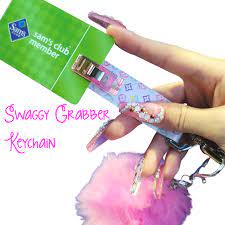 Anonio has all kinds of new style diamond jewel smoking accessories atm card clip for long nails card grabber credit card roach clips blunt holder,19cm*10cm rosin heat press parchment non stick oil paper for rosin heat press collection,formax420 small size suede kit snuff kit sniffer snorter tube powder dispenser snuff bulletsnorter tool and more on sale, find the best china null at aliexpress.com Swaggy Grabber Keychain The Escale Starting At Swaggy Tags Swaggy Grabber