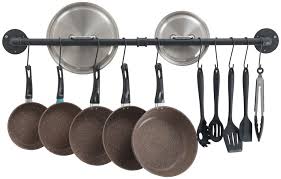 oropy 39 inch pot bar rack wall mounted