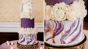 Wedding theme purple and gold. Purple Wedding Decorations Wedding Ideas By Colour Chwv