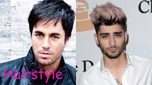 Enrique iglesias, 35, was born in spain but raised in miami, the son of julio iglesias and his first wife, isabel preysler. Enrique Iglesias Hairstyle Vs Zayn Malik Hairstyle 2018 Youtube