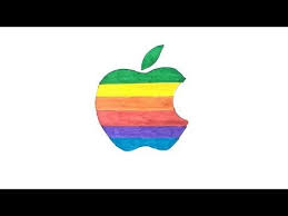 The vertical line should be close to the right side of the circle, and the. How To Draw The Apple Logo 1976 Apple Logo Rainbow Apple Logo Draw Logo