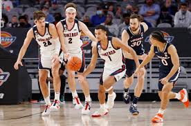 The bulldogs pull away to advance to the sweet sixteen College Basketball Gonzaga 98 Virginia75 The Spokesman Review
