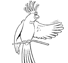 New users enjoy 60% off. Cockatiel With Bow Tie Coloring Page Coloringcrew Com