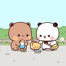 Panda pink ilustrasi kartun kartun animasi. Pin Oleh Sherly Ii Di Panda Bear Di 2021 Wallpaper Kartun Gambar Kelinci Ilustrasi Karakter