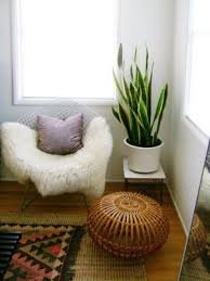 Beautiful Interior Vignette With Kilim Ikea Tarnby Rug And Sheepskin And Sansevieria Plant And Is That A Beautiful Interiors Interior Vignette Home N Decor