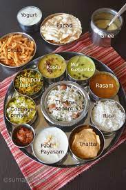 Today S Thaali Comes From The South Indian State Of Tamil Nadu Which Involves Around Rice The Side Indian Food Recipes Indian Food Recipes Vegetarian Recipes