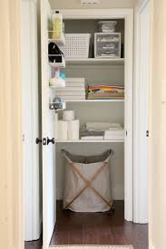 Organizing Linen Closet Hamper Drawers Totes Hanging Rack Small Linen Closets Linen Closet Storage Small Storage Cupboard
