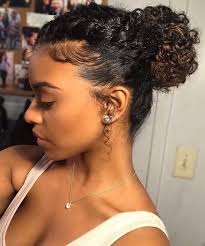 Natural hair refers to black hair that hasn't been chemically altered with straighteners, relaxers or texturizers. Top 30 Black Natural Hairstyles For Medium Length Hair In 2020