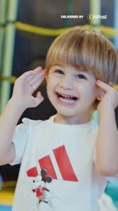 Matteo copying his dad's celebration 🥹🇧🇷