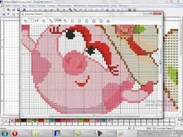 как сделать схему вышивки крестом в программе Pattern Maker 4 Sozdanie Shemy Vyshivki Po Prostoj Kartinke Wmv Youtube Vyshivka Mashinnaya Vyshivka Detskie