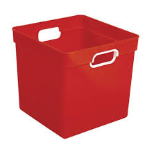 Heavy duty plastic storage bins, heavy duty plastic storage. Cube Storage Bin Red Cubbies Baskets Trays Bins Storage Furniture All Categories