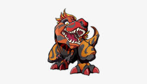 img trex 1 fossil fighters trex transparent png 400x399