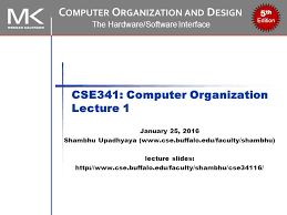 The hardware/software interface, edition 3. Morgan Kaufmann Publishers Ppt Download