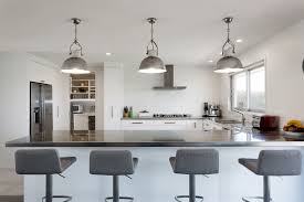 Stainless steel is a hugely popular kitchen sink material. White Kitchen With Stainless Steel Benchtops And Scullery Modern Kitchen Auckland By Mastercraft Kitchens New Zealand Houzz