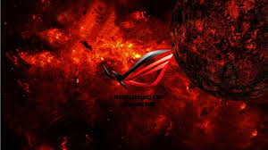 Black And Red Wallpaper 1366x768 Asus Republic Of Gamers Hd Wallpaper Wallpaper Asus