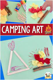 Jul 10, 2015 · the pack includes hiking & camping signs, scavenger hunt card, campsite tags, junior ranger card, & a fire danger sign. Camping Scene Process Art Activity For Preschoolers Pre K Pages