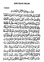 Khutbah Nikah Bahasa Arab Orat Oretanku