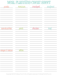 The Only Meal Planning Method You Ll Ever Need Monthly Meal Planning Meal Planner Printable Meal Planning Printable