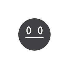Html entites are intended for using on websites. Neutral Face Emoji Vector Icon Filled Flat Sign For Mobile Concept And Web Design Straight Face Emoticon Glyph Icon Symbol Logo Illustration Vector Graphics Royalty Free Vector Graphics