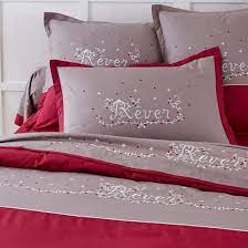 Homewear linge de bain linge de lit linge de table lingerie nuit. Linge De Lit Brode Le Temps Des Reves Francoise Saget