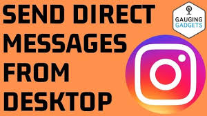 Using instagram like the pro you are. How To Direct Message On Instagram From Laptop Chromebook Or Desktop Pc Gauging Gadgets