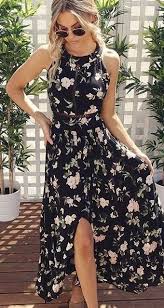 40 Basic Summer Outfits To Wear Now Maxi Dress Cute Dresses Boho Dresses Long
