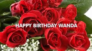 Happy Birthday Wanda Youtube Happy Birthday Wanda Happy Birthday Wishes Messages