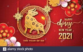 According to the chinese zodiac, 2021 is the year of the ox. Chinese New Year 2021 Year Of The Ox Red Paper Cut Ox Character Flower And Asian Elements With Craft Style On Background Stock Vector Image Art Alamy