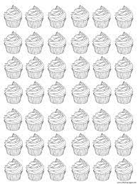 Isn't it a great joy to see your young one getting more and more inquisitive about the world around him or her? Cupcakes Warhol Difficult Coloring Pages Printable