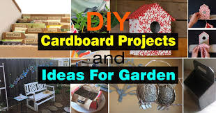 Break down cardboard boxes and remove any plastic packing tape. Diy Cardboard Projects Ideas For Garden Balcony Garden Web