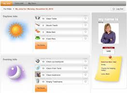 my job chart productivity app for kids
