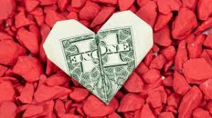 This is a very quick origami to make. Money Origami Heart Easy Dollar Heart Folding Instructions Youtube