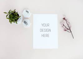 Blank Planner Template A4 Mockup A4 Mock Up Desktop Image Etsy Planner Template Free Psd Mockups Templates Mockup