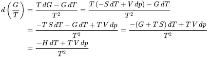 This video took me weeks to do, calling friends and reading the text book i used as a kid. Gibbs Helmholtz Equation Wikipedia