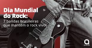 O dia 13 de julho é reconhecido no brasil como o dia mundial do rock. Dia Mundial Do Rock 7 Bandas Brasileiras Que Mantem O Rock Vivo