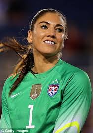 The best gifs are on giphy. Us Women S Soccer Goalie Hope Solo Endorses Hillary Clinton For President Daily Mail Online