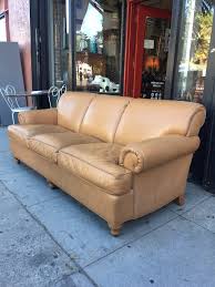 The sofa is designed for a contemporary space and looks beautiful. Early Gray Classic British Style Sofa By Ethan Allen Casa Victoria Vintage Furniture On Los Angeles Sunset Boulevard