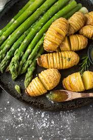 Hasselback Kartoffeln Und Ofen Spargel Oder Auch Einfacher Geht S Nimmer Rezept Rezepte Spargel Essen