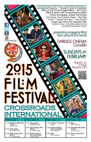 Crossroads International Film Festival Poster The Festival Features 6 Engaging Films From Aroun Film Festival Poster International Film Festival Film Festival