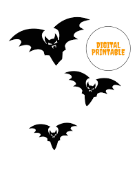 Halloween Instant Download Halloween Bat Printable Bat Etsy In 2020 Halloween Printables Free Printable Halloween Decorations Halloween Printable Templates