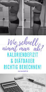 Sie ist der meinung, dass die stillzeit die ideale zeit zum abnehmen ist. Wie Schnell Kann Man Abnehmen Kaloriendefizit Und Diatdauer Richtig Berechnen Lovetobefit De