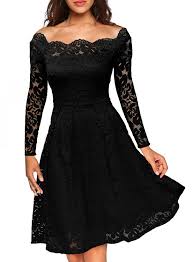 Miusol Women S Vintage Evening Cocktail Party Dresses For Women Vintage Women Miusol Floral Lace Dress Long Sleeve Lace Lace Dress
