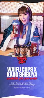 NEW Waifu Cup by Kaho Shibuya - Preorder now! 😍 - Gamer Supps