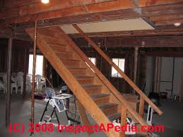 Salter spiral stair stands behind all metal fabrication with a lifetime warranty. Basement Stairways Guide To Stair Railing Landing Construction Hazard Inspection