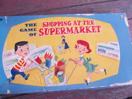 Vintage Supermarket Shopping Board Game Vintage Board Games Board Games Vintage Games
