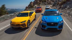 Save $30,402 on a used lamborghini near you. Super Stupid Suv Showdown Porsche Vs Lamborghini Vs Jaguar Vs Bentley